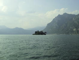 day, eye level view, Italia , lake, Lombardia, Monte Isola, mountain, summer, sunny