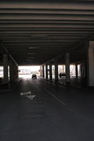 car park, ceiling, contre-jour, Croatia, day, eye level view, natural light, shady, Splitsko-Dalmatinska, spring