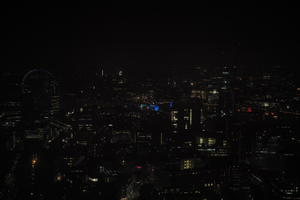 autumn, city, cityscape, elevated, England, evening, London, night, The United Kingdom