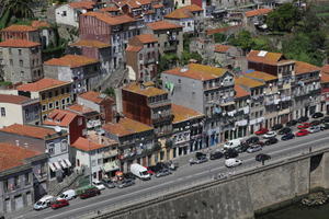 cityscape, day, elevated, Porto, Porto, Portugal, spring, sunny, urban