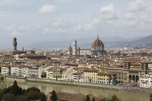 cathedral, city, day, elevated, Firenze, Italia , natural light, spring, Toscana