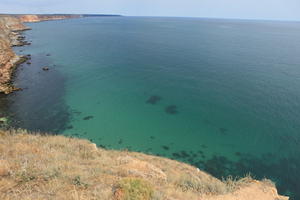 Bulgaria, cliff, coastline, day, elevated, seascape, sunny, Varna