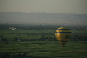 aerial view, balloon, dusk, East Timor, Egypt, Egypt, palm, vegetation