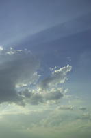 Andalucia, below, cloud, day, San Pedro, sky, Spain, summer, sun glare, sunny