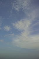 blue, Cirrocumulus, cloud, Croatia, evening, eye level view, natural light, open space, sky, summer, Zadarska