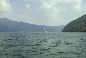 day, eye level view, Italia , lake, Lombardia, Monte Isola, mountain, summer, sunny