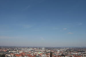 Bielefeld, cityscape, clear, day, Deutschland, elevated, natural light, Nordrhein-Westfalen, sky, spring