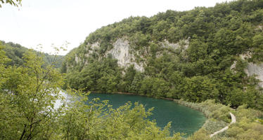 Croatia, day, diffuse, diffused light, elevated, Karlovacka, lake, natural light, summer, woodland