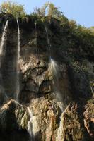 below, Croatia, day, Karlovacka, sunny, tree, vegetation, waterfall