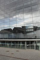 Copenhagen , day, Denmark, eye level view, facade, glass, Kobenhavn, overcast, pavement, winter