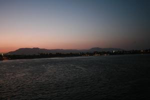 clear, dusk, East Timor, Egypt, Egypt, elevated, evening, landmarks, river Nile, sky