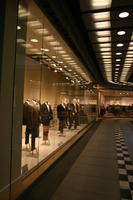 artificial lighting, ceiling, eye level view, interior, light, mannequin, Poland, Poznan, retail, shopping centre, Wielkopolskie