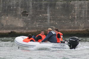 autumn, boat, day, diffuse, diffused light, eye level view, France, group, Ile-De-France, Paris, people, river, sailing