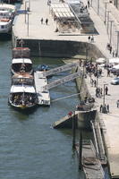 boat, day, elevated, port, Porto, Porto, Portugal, promenade, river, spring, sunny