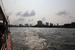 Bangkok, city, day, diffuse, diffused light, eye level view, Krung Thep Mahanakhon, natural light, river, summer, Thailand