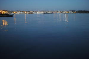 autumn, Croatia, diffuse, diffused light, dusk, eye level view, harbour, reflected, seascape, Sibensko-Kninska, Vodice