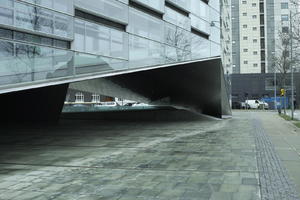 building, Copenhagen , day, Denmark, eye level view, facade, Kobenhavn, overcast, pavement