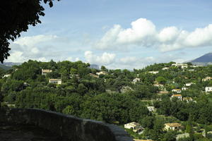 Chateauneuf, clear, day, eye level view, France, mountain, Provence Alpes Cote D