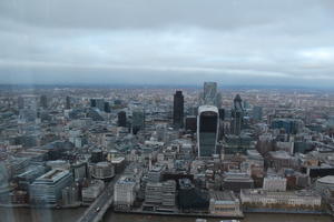 aerial view, city, day, diffuse, diffused light, England, London, overcast, The United Kingdom, urban, winter