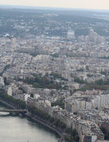 aerial view, autumn, city, cityscape, day, diffuse, diffused light, France, Ile-De-France, Paris