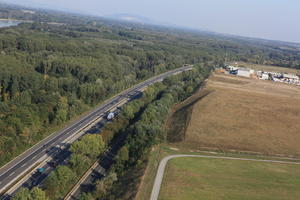 aerial view, Austria, day, forest, natural light, road, sunny, vegetation, Vienna, Wien