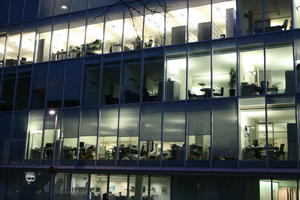 architecture, artificial lighting, below, building, England, London, office, The United Kingdom