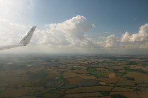 aerial view, afternoon, cloud, cloudy, day, field, Islas Baleares, open space, Palma de Mallorca, sky, Spain, wing