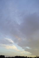 below, Chateauneuf, Cirrostratus, cloud, cloudy, dawn, dusk, evening, France, golden hour, looking up, outdoor lighting, outdoors, Provence Alpes Cote D