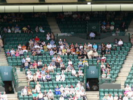 crowd, day, elevated, England, people, summer, tennis court, The United Kingdom, Wimbledon