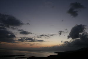 Canarias, cloud, dusk, elevated, evening, Las Palmas, seascape, sky, Spain, sunset