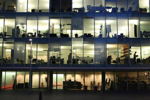 architecture, artificial lighting, below, building, England, London, office, The United Kingdom