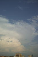 afternoon, cloud, cloudy, Croatia, Cumulonimbus, day, eye level view, open space, sky, summer, Zadarska