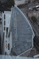 above, aerial view, city, day, diffuse, diffused light, England, London, overcast, roof, The United Kingdom, urban, winter