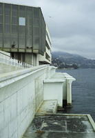 ambient light, coastline, day, diffused light, eye level view, facade, Monaco, Monte Carlo, Monte-Carlo, natural light, overcast, spring