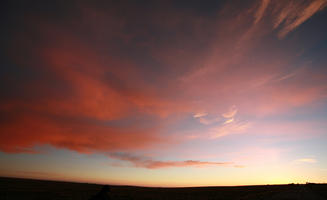 Ayacucho, cloud, eye level view, Peru, sky, summer, sunset, sunset