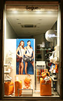 architecture, artificial lighting, eye level view, Florence, Italia , night, retail, shop, Toscana