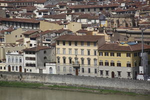 city, day, elevated, facade, Firenze, Italia , natural light, spring, Toscana