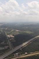 aerial view, autumn, cloud, cloudy, day, Malaysia, Malaysia, natural light, open space, road, sky, vegetation, woodland