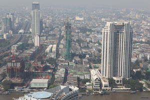 aerial view, autumn, Bangkok, cityscape, day, direct sunlight, elevated, Krung Thep Mahanakhon, natural light, open space, outdoors, sunny, Thailand