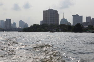 Bangkok, city, day, diffuse, diffused light, eye level view, Krung Thep Mahanakhon, natural light, river, summer, Thailand