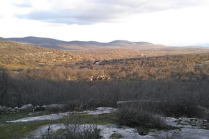 Croatia, day, eye level view, hill, Splitsko-Dalmatinska, sunny, winter