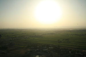 aerial view, clear, dusk, East Timor, Egypt, Egypt, sky, sun, sunset, vegetation