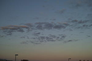 Altocumulus, cloud, Croatia, dusk, dusk, evening, eye level view, open space, sky, summer, twilight, Zadarska