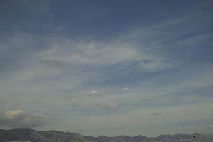 afternoon, blue, Cirrostratus, cloud, cloudy, Croatia, day, eye level view, open space, sky, summer, Zadarska