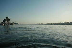 clear, dusk, East Timor, Egypt, Egypt, eye level view, river, river Nile, sky