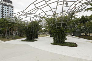 bush, day, diffuse, diffused light, eye level view, Florida, Miami, park, sculpture, shrub, summer, The United States