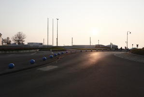 bollard, Boulogne-sur-Mer, day, dusk, eye level view, France, Nord-Pas-de-Calais, spring, street, sunny