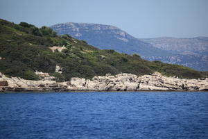 coastline, Croatia, day, eye level view, mountain, seascape, summer, vegetation