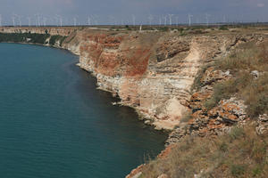 Bulgaria, cliff, coastline, day, elevated, seascape, sunny, Varna