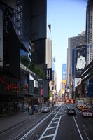 advertisement, building, car, day, elevated, Manhattan, New York, retail, shop, sign, skyscraper, street, sunny, The United States